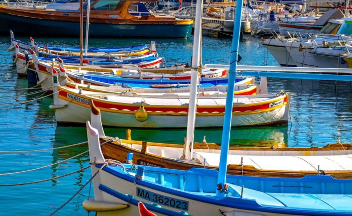 Typical boats cassis bandol - Gentle provence