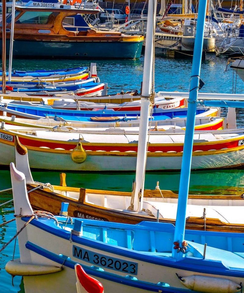 Typical boats cassis bandol - Gentle provence